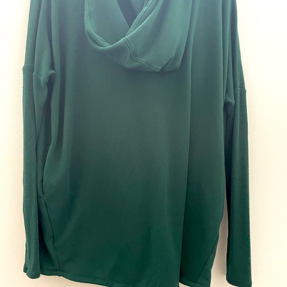 Athleta Green Sweatshirt Hoodie - Picture 2 of 4